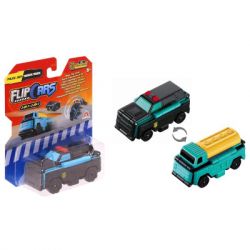 Flip Cars Машинка-трансформер 2 в 1 Поліцейський позашляховик і Автоцистерна EU463875-08