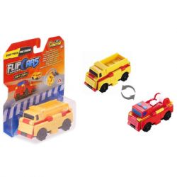 Flip Cars Машинка-трансформер 2 в 1 Самоскид і Пожежний автомобіль EU463875-07