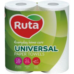 Бумажные полотенца Ruta Universal 2 слоя 2 шт. (4820023740730)