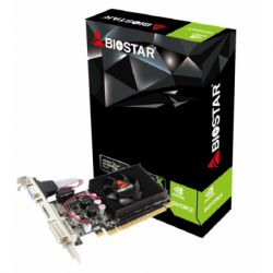 Відеокарта Biostar GeForce GT610 2GB DR3 64Bit DVI-HDMI-VGA Low profile (VN6103THX6)