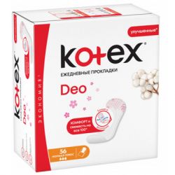 ���������� ��������� Kotex Normal Plus Deo 56 ��. (5029053548265) - �������� 2