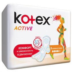 ó㳺  Kotex Active Normal 8 . (5029053570532) -  2