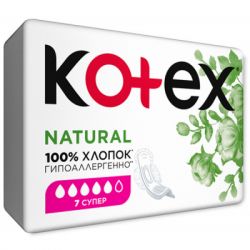 ó㳺  Kotex Natural Super 7 . (5029053575346) -  2