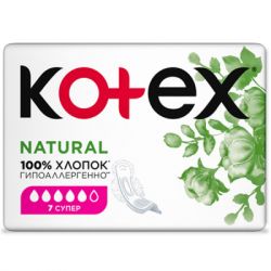 ó㳺  Kotex Natural Super 7 . (5029053575346) -  3