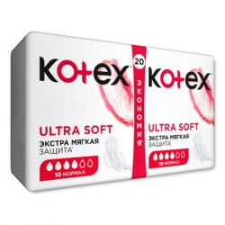 ó㳺����� ��������� Kotex Ultra Soft Normal 20 ��. (5029053542676) - �������� 2