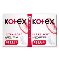 ó㳺  Kotex Ultra Soft Normal 20 . (5029053542676) -  3