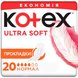 ó㳺  Kotex Ultra Soft Normal 20 . (5029053542676)