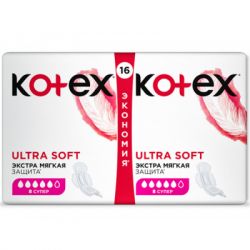   Kotex Ultra Soft Super 16 . (5029053542690) -  3