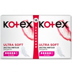 ������������� ��������� Kotex Ultra Soft Super 16 ��. (5029053542690) - �������� 3