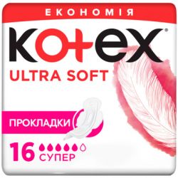   Kotex Ultra Soft Super 16 . (5029053542690) -  1