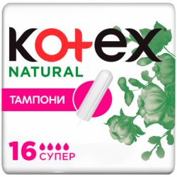  Kotex Natural Super 16 . (5029053577401) -  1