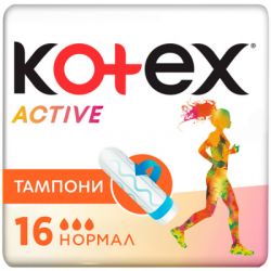  Kotex Active Normal 16 . (5029053564494)
