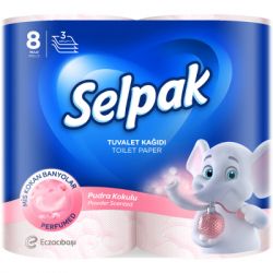 ��������� ������ Selpak Perfumed ����� 3 ���� 8 ������� (8690530044517)