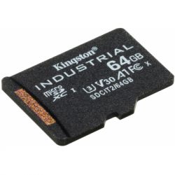  '  ' Kingston 64GB microSDXC class 10 UHS-I V30 A1 (SDCIT2/64GBSP) -  2