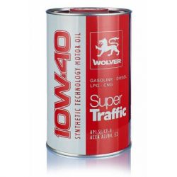 Моторное масло Wolver Super Traffic 10W-40 1л (4260360942549)