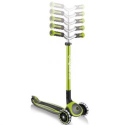 Самокат Globber MASTER LIGHTS Зеленый Колеса с подсветкой (662-116-2) - Картинка 3