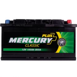   MERCURY battery CLASSIC Plus 100Ah (-/+) (P47282) -  2