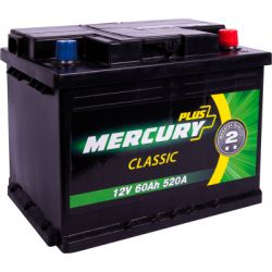   MERCURY battery CLASSIC Plus 60Ah (P47295) -  2
