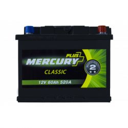   MERCURY battery CLASSIC Plus 60Ah (P47295) -  5