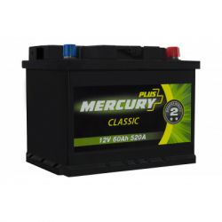   MERCURY battery CLASSIC Plus 60Ah (P47295) -  1
