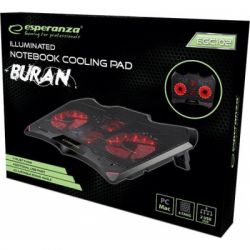    Esperanza Gaming Notebook Cooling Pad BURAN (EGC102) -  4