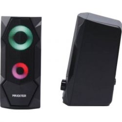 Акустична система Maxxter CSP-U002RGB пластиковий корпус, 6 Вт, USB живлення, RGB підсвічування, чорний колір - Картинка 3