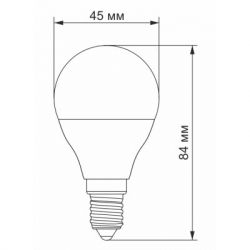 �������� TITANUM G45 6W E14 3000K (TLG4506143) - �������� 3