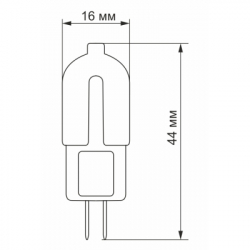 Лампочка Videx G4C 12V 2W G4 4100K (VL-G4C-02124) - Картинка 3