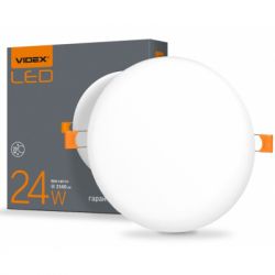 Світильник Videx LED 24W 4100K (VL-DLFR-244)