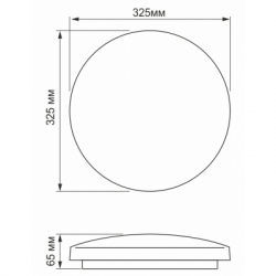 ��������� TITANUM LED 24W 5000K ����� (TLCL-245OR) - �������� 3