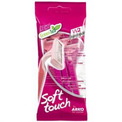 Бритва ARKO Soft Touch W2 двойное лезвие 3 шт. (8690506445188)
