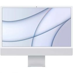  Apple A2438 24" iMac Retina 4.5K / Apple M1 with 8-core GPU, 256SSD, Silver (MGPC3UA/A) -  1