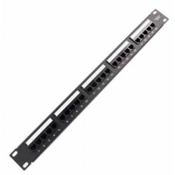 - 19"  1U, 25xRJ-45, Cat.3, DUAL type Voltronic (PPU25-1U)