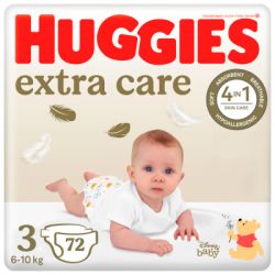 ϳ������ Huggies Extra Care 3 (6-10 ��) 72�� (5029053578095)