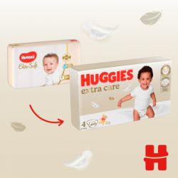  Huggies Extra Care 4 (8-16 ) 60  (5029053578118) -  4