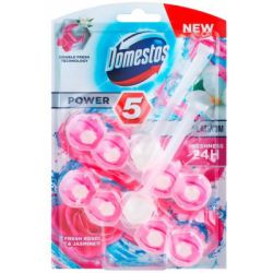 Туалетный блок Domestos Power 5 Роза и Жасмин 2 х 55 г (8717163903407)