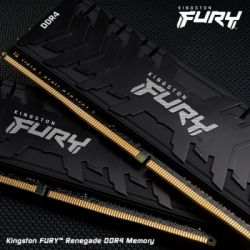  ' DDR4 8GB 3200 MHz RenegadeBlack Kingston Fury (ex.HyperX) (KF432C16RB/8) -  2