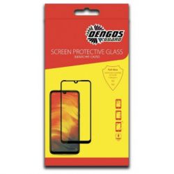 Скло захисне Dengos Full Glue для Xiaomi 11T (black) (TGFG-191) - Картинка 2