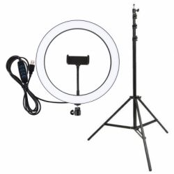 Набір блогера UFT LED лампа 26 см + штатив 2м + тримач (UFTTLL04) - Картинка 6