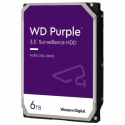   3.5" 6Tb Western Digital Purple, SATA3, 64Mb, 5400 rpm (WD63PURZ)