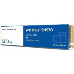   M.2 500Gb, Western Digital Blue SN570, PCI-E 3.0 x4, 3D TLC, 3500/2300 MB/s (WDS500G3B0C) -  2