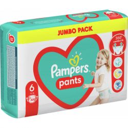 Подгузник Pampers трусики Pants Giant Размер 6 (15+ кг) 44 шт (8006540069356) - Картинка 3