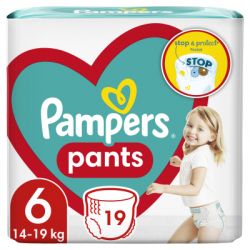 ϳ Pampers  Pants Giant  6 (14-19 ) 19  (8006540067802)