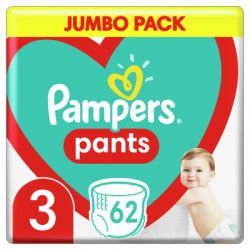 ϳ Pampers  Pampers Pants  3 (6-11) 62  (8006540069233) -  1