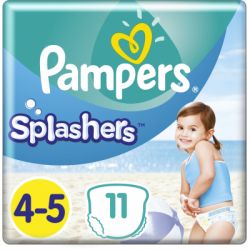 ϳ������ Pampers ��� �������� Splashers ����� 4-5 (9-15 ��) 11 �� (8001090698384)
