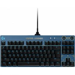i Logitech G PRO Mechanical Keyboard League of Legends Edition - LOL-WAVE2 Blue (920-010537) 