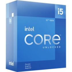  Intel Core i5 (LGA1700) i5-12400F, Box, 6x2.5 GHz (Turbo Boost 4.4 GHz, 12 ), L3 18Mb Smart Cache, Alder Lake, 10 nm, TDP 65W (BX8071512400F)