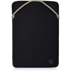    HP 14" Protective Reversible BLK/GLD Laptop Sleeve (2F1X3AA) -  3