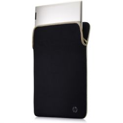    HP 14" Protective Reversible BLK/GLD Laptop Sleeve (2F1X3AA) -  4
