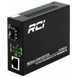 RCI 1G, SFP slot, RJ45, standart size metal case (RCI300S-GL) -  2